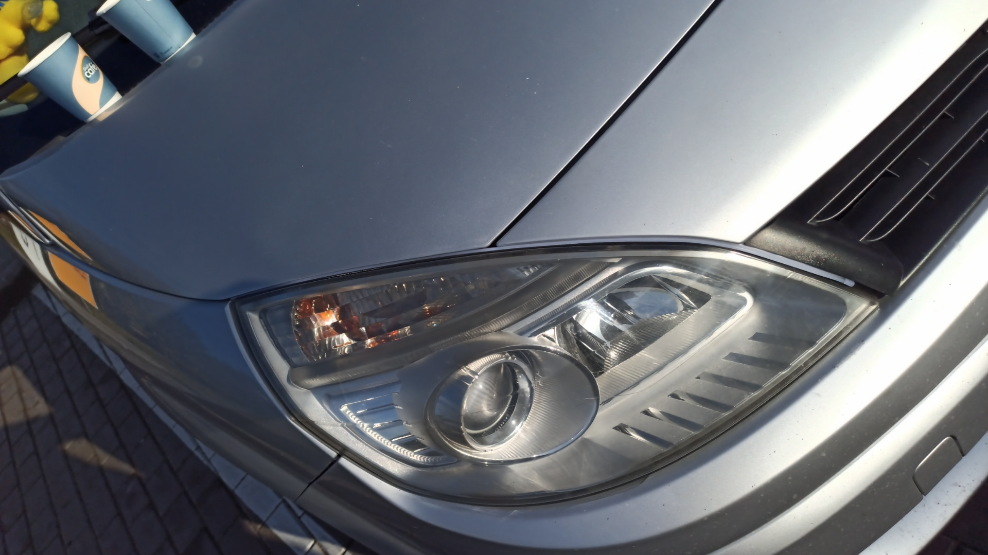 Бегущий поворот, габарит аля-Ауди — Renault Scenic II, 1,9 л, 2007 года ...