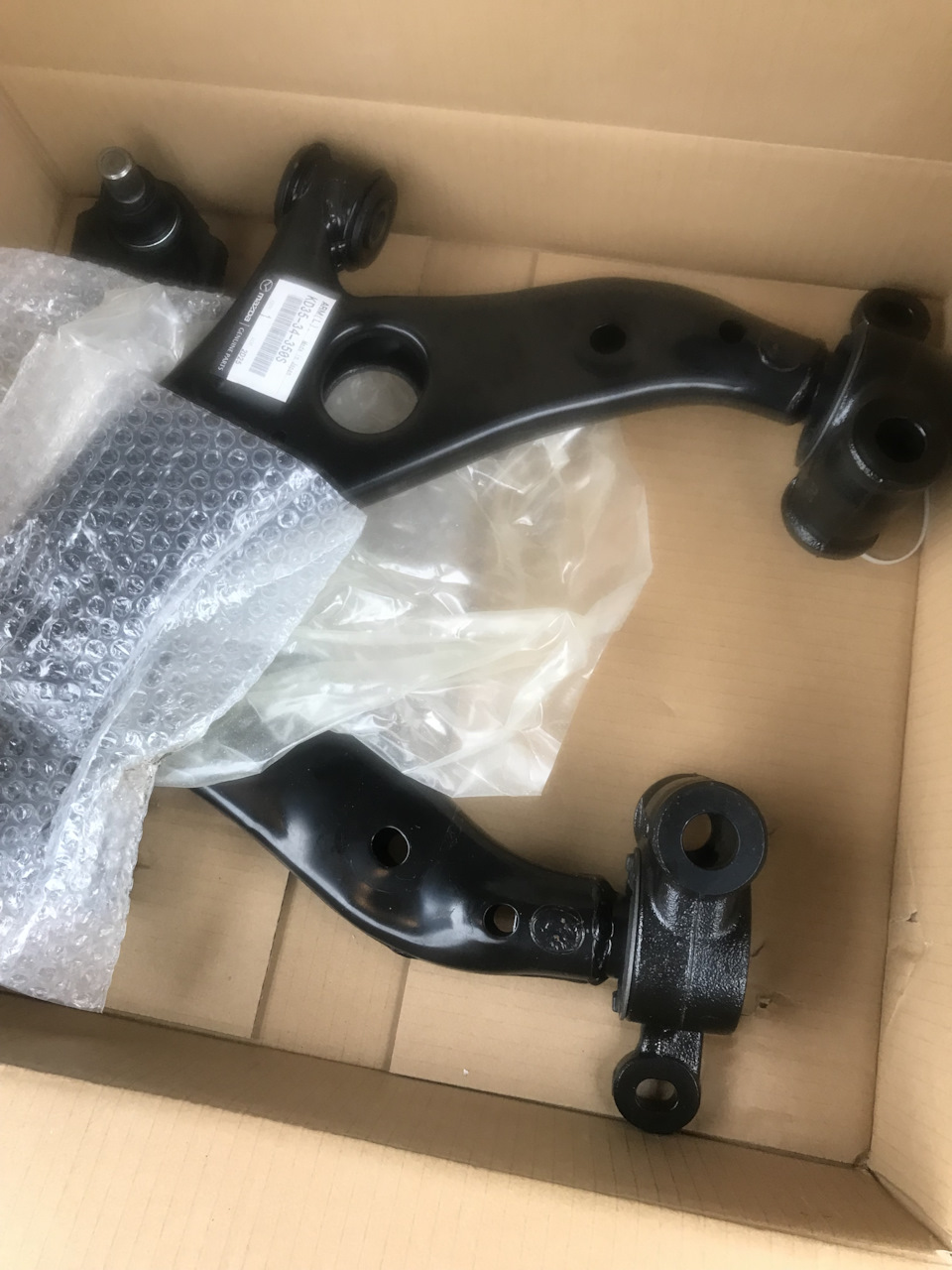 Рычаги передние Mazda CX-5 KE, замена. — Mazda CX-5 (1G), 2 л, 2016 ...