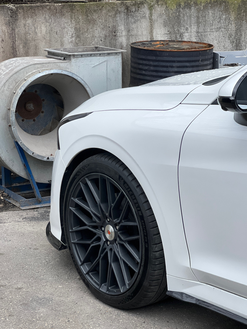 Покраска дисков порошковой краской — KIA K5 (3G), 2,5 л, 2021 года ...