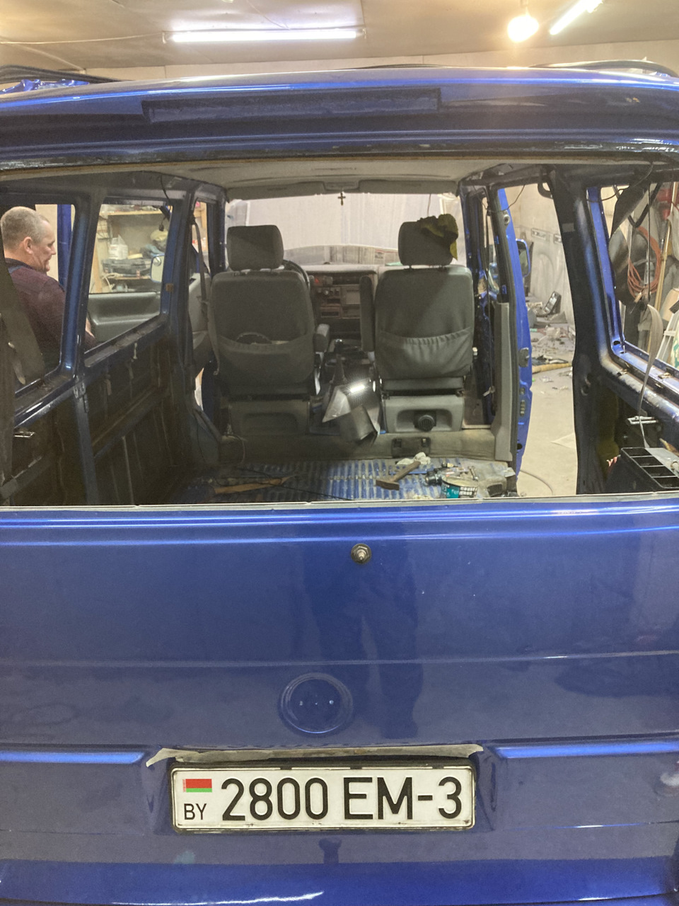 Фото в бортжурнале Volkswagen Multivan (T4)