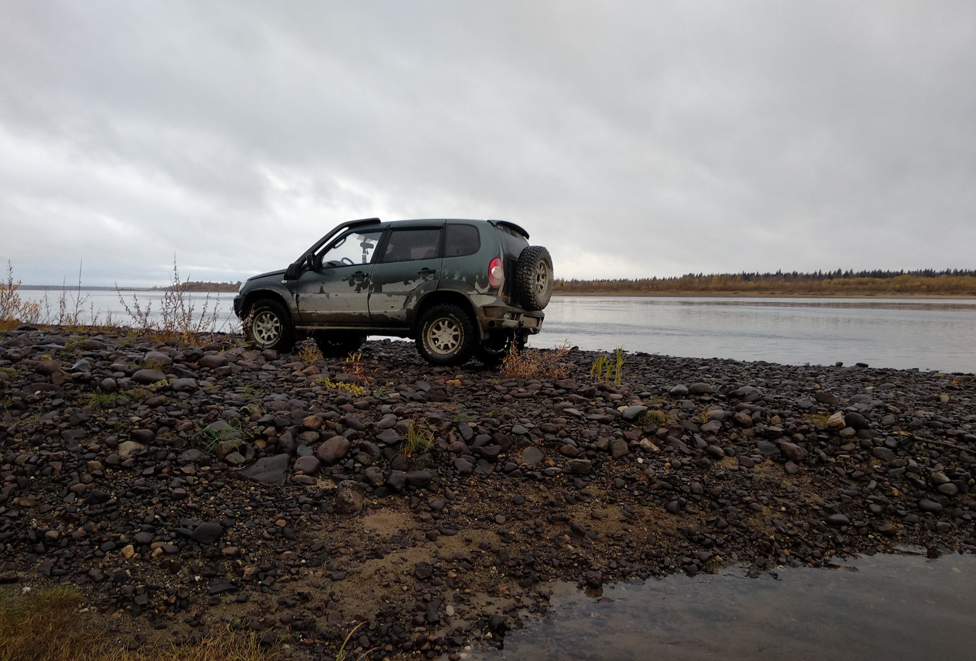 Зеленая Нива на выборах!) — Chevrolet Niva (1G), 1,7 л, 2012 года ...
