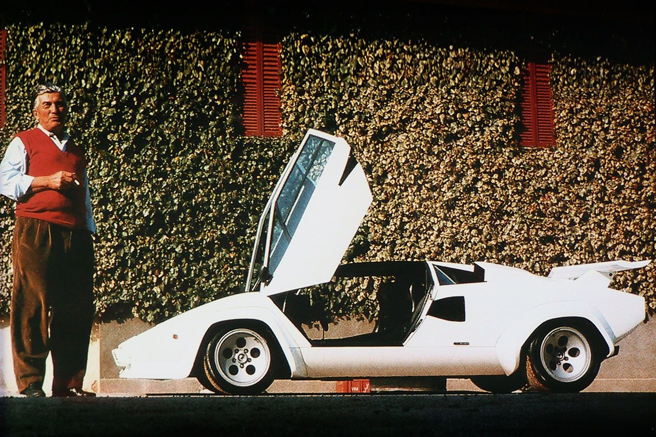 Lamborghini Countach  Ferrucio Lamborghini & Valentino Balboni