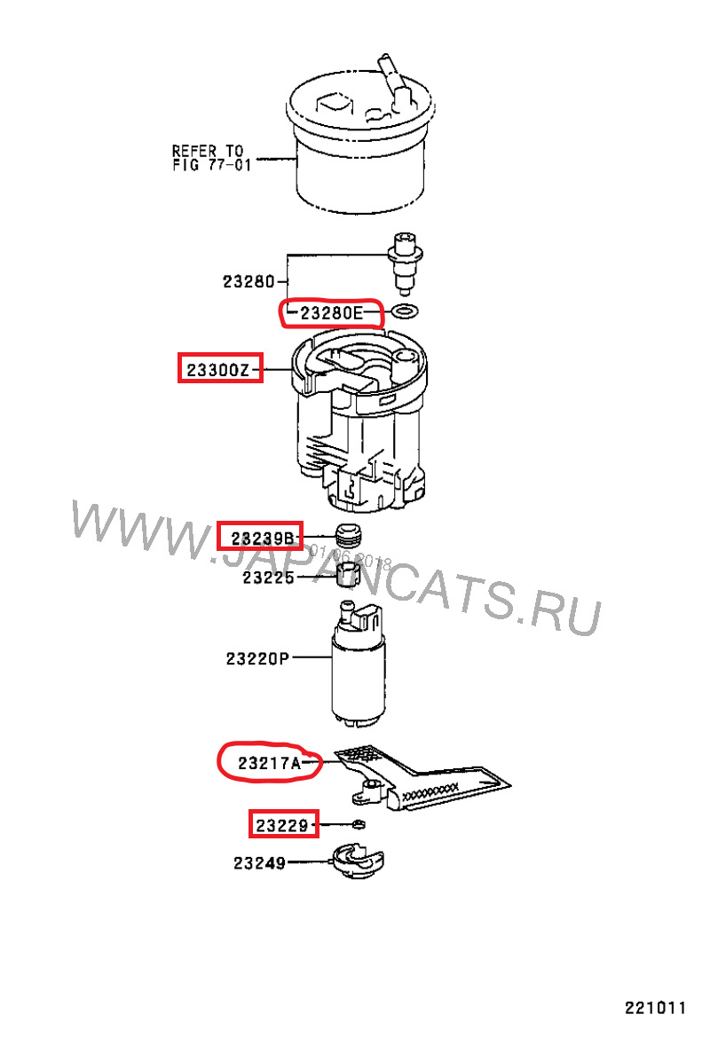 Через сколько нужно менять топливный фильтр на тойоте королле