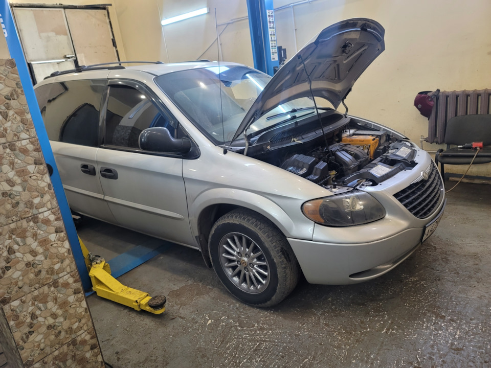 Плановое ТО — Chrysler Voyager (4G), 2,4 л, 2002 года | визит на сервис ...