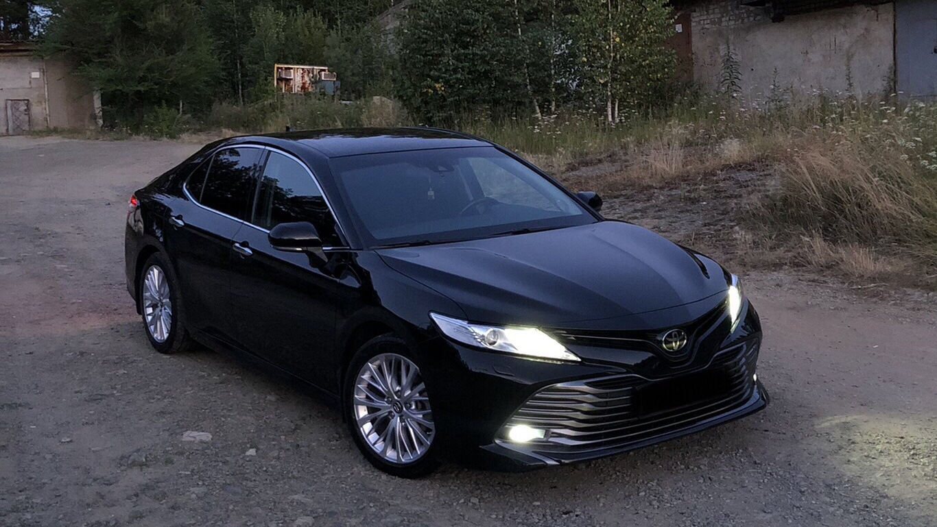 Toyota Camry (XV70) 2.5 бензиновый 2018 | 70 BLACK Prestige Safety на DRIVE2