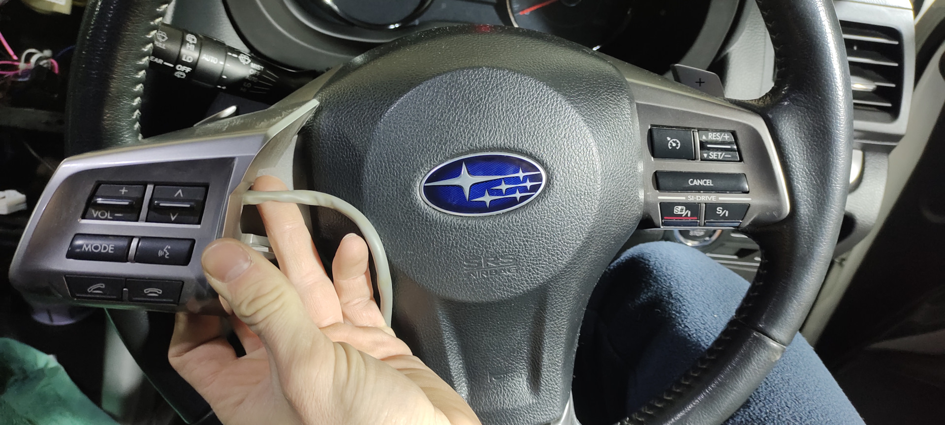 Кнопки мне в руль! — Subaru Forester (SJ), 2 л, 2014 года | электроника ...