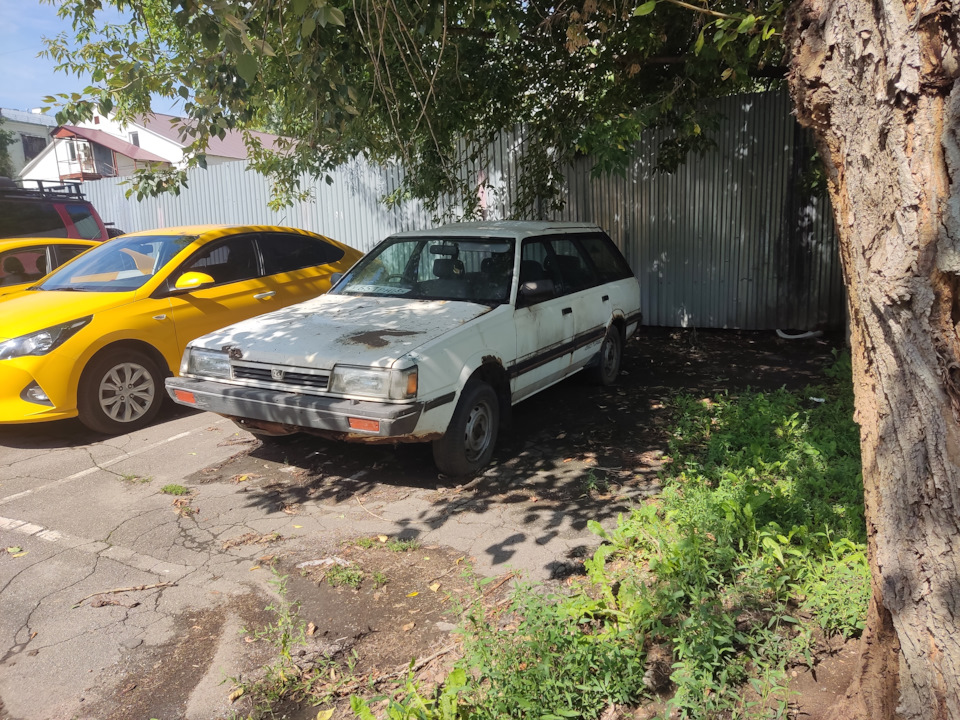 Субару на Нагорной. Москва — Сообщество «Брошенные Машины» на DRIVE2