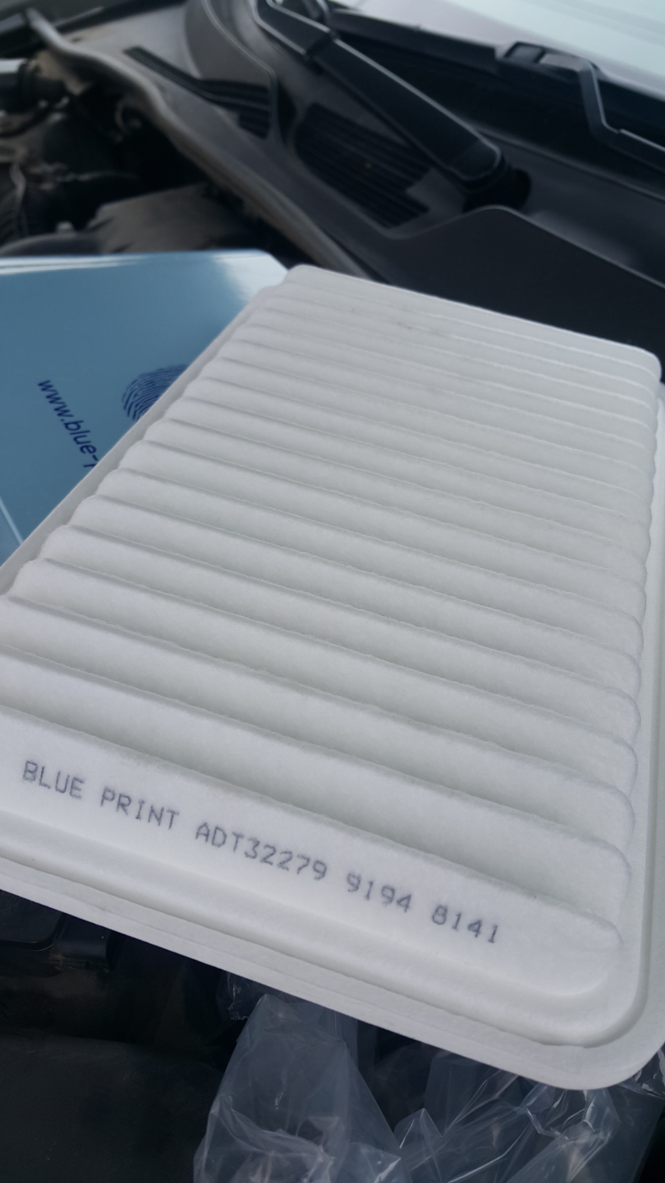 ADT32279 Воздушный фильтр BLUE PRINT | Запчасти на DRIVE2