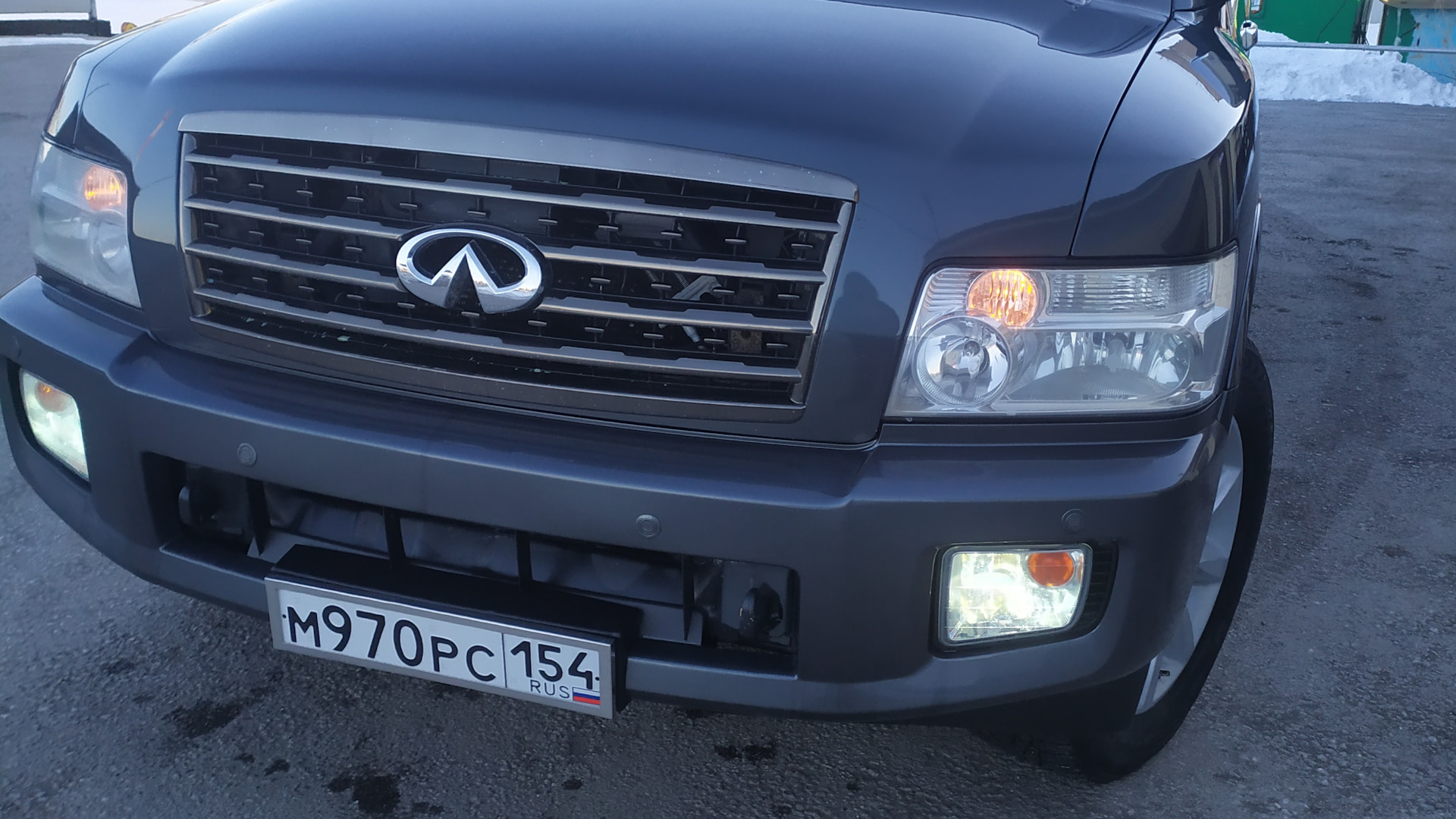 Infiniti QX56 (1G) 5.6 бензиновый 2008 | на DRIVE2