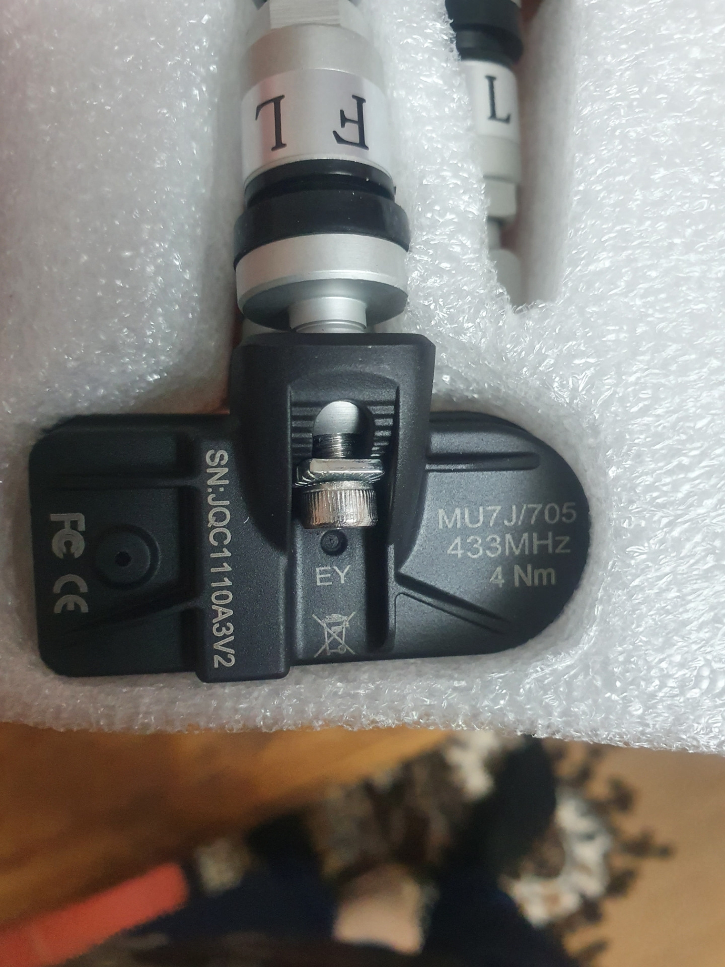 Датчики давления TPMS и Шины — Toyota Avensis II, 1,8 л, 2007 года ...
