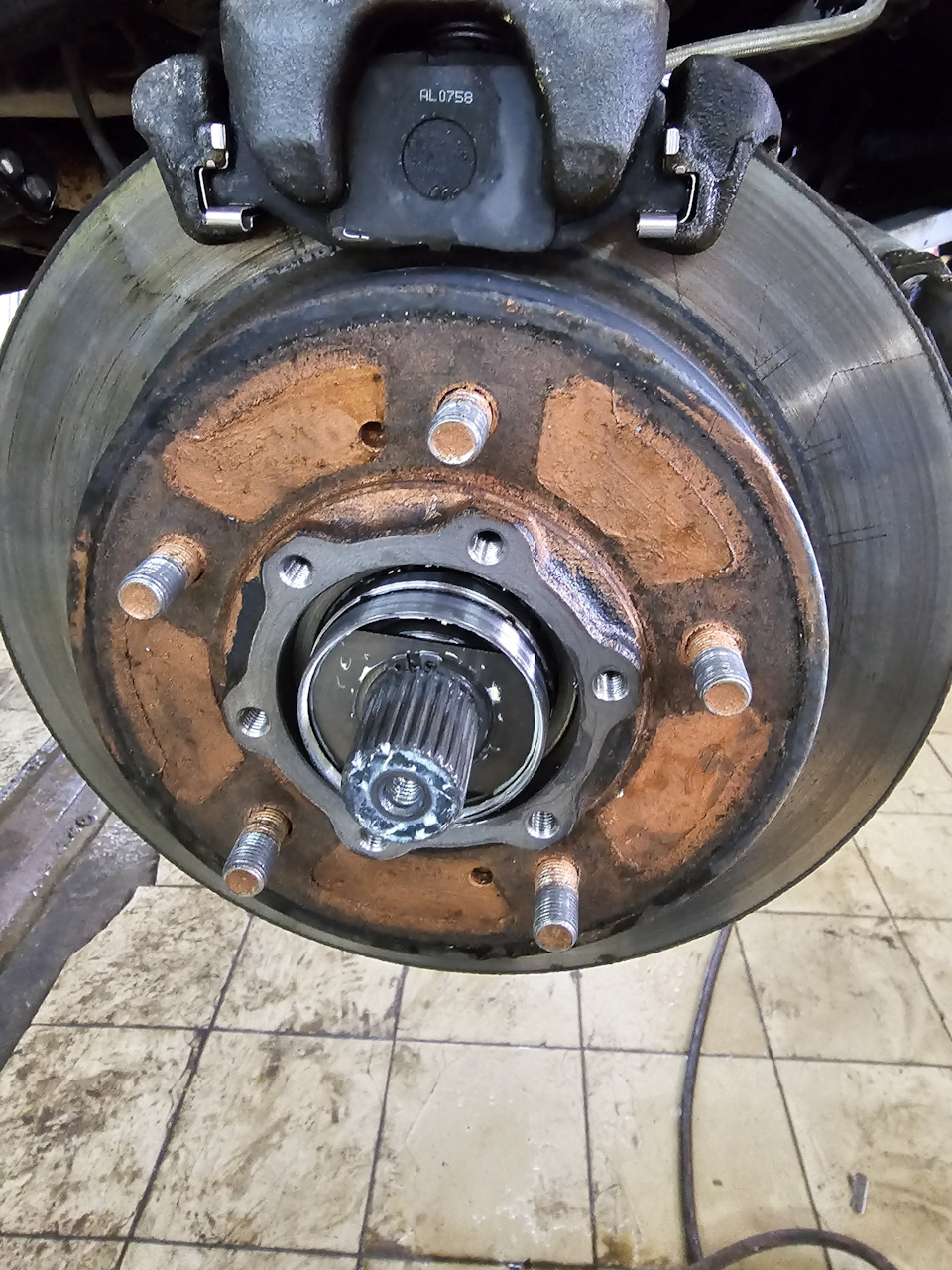 Переборка поворотных кулаков Suzuki Jimny JB74 — Suzuki Jimny (4G), 1,5 ...