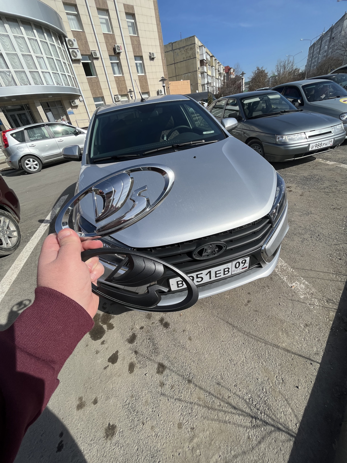 Чёрная Ладья — Lada Vesta, 1,6 л, 2021 года | стайлинг | DRIVE2