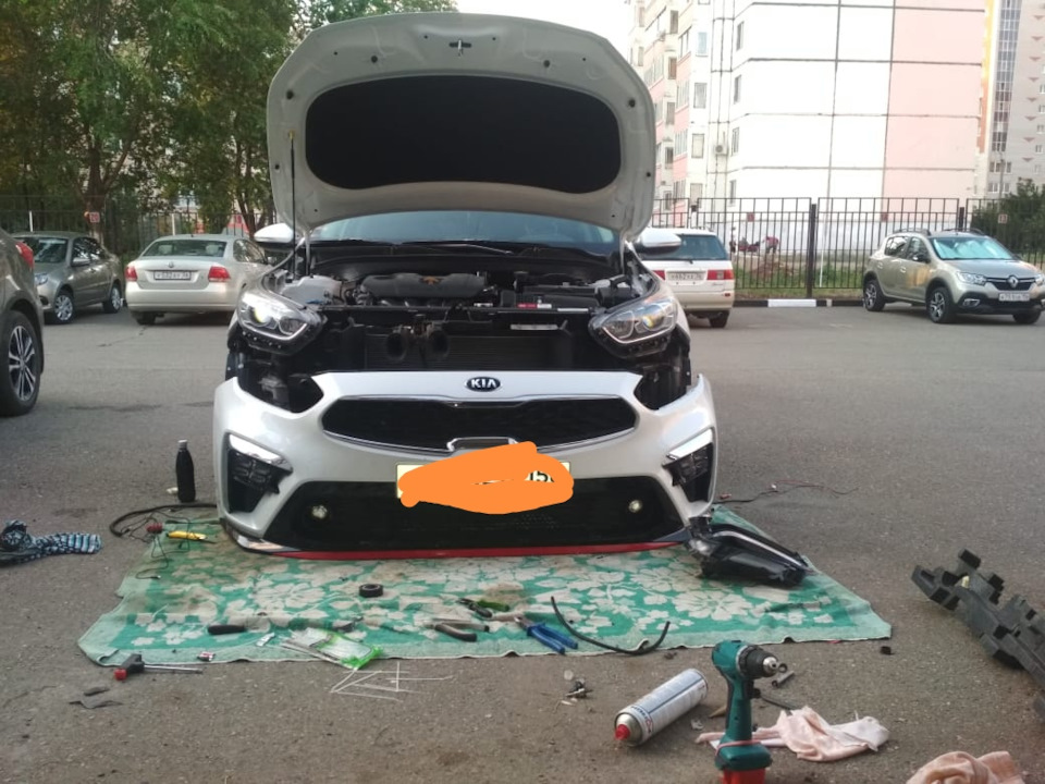 Передние парктроники на киа церато 4 поколения 2020г — KIA Cerato (4G ...