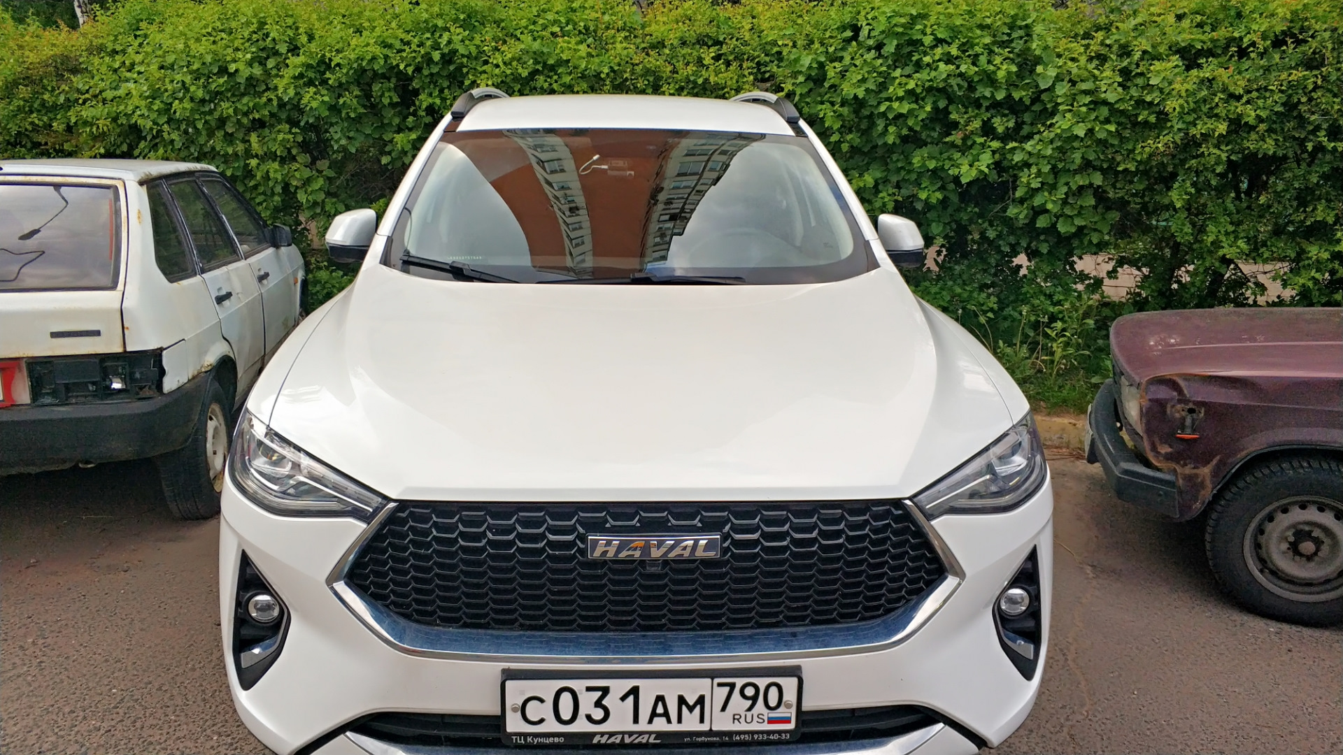 Рейлинги — Haval F7 (1G), 2 л, 2019 года | аксессуары | DRIVE2