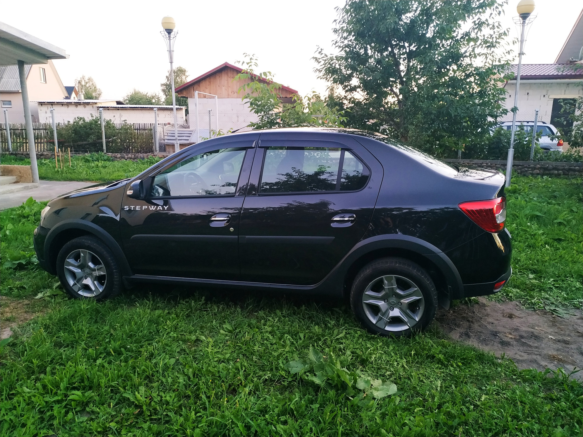 40)Установка дефлекторов окон — Renault Logan Stepway, 1,6 л, 2019 года |  тюнинг | DRIVE2