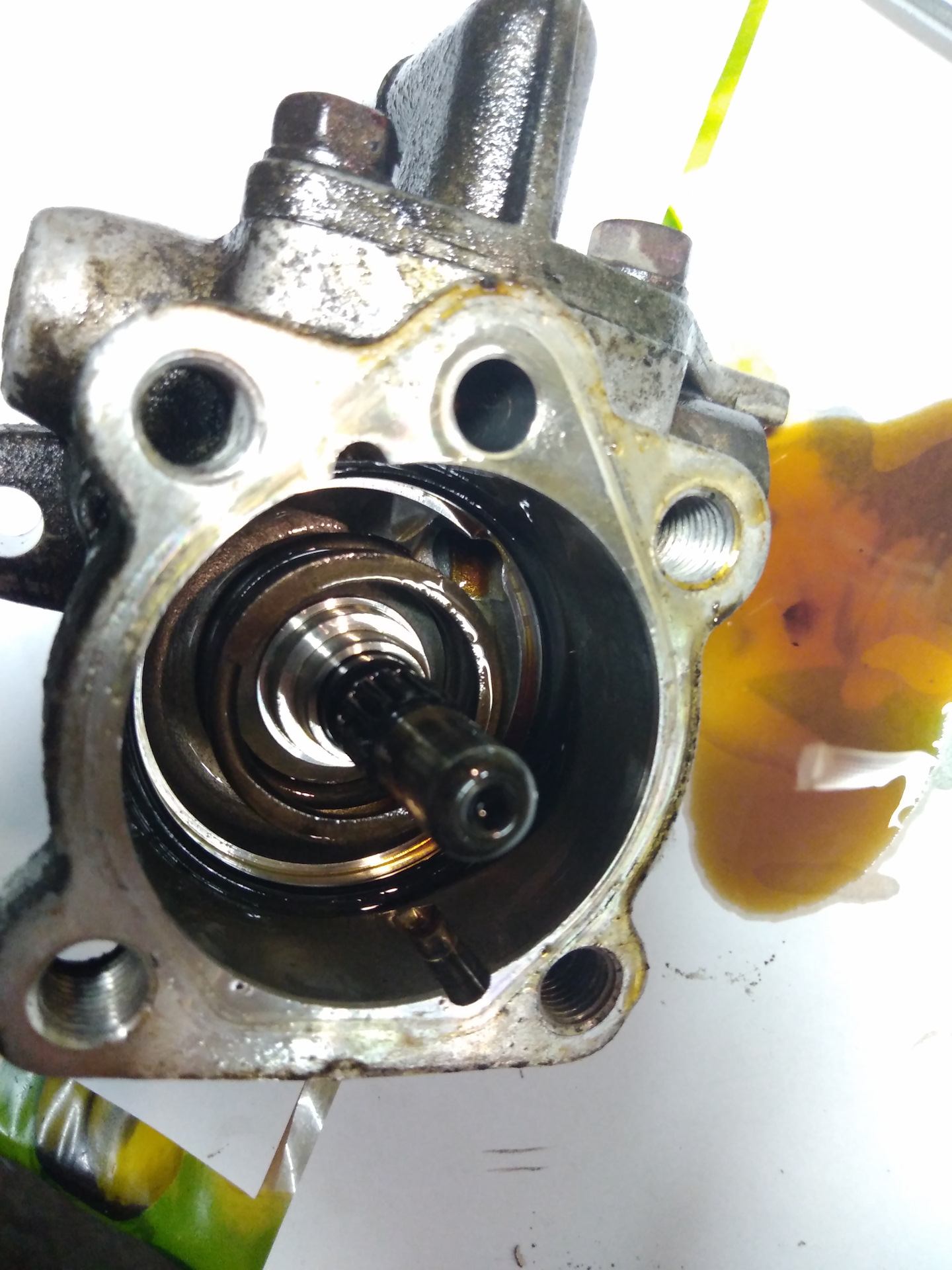 Замена подшипника насоса ГУРа Акцент — Hyundai Accent (2G), 1,5 л, 2005 ...