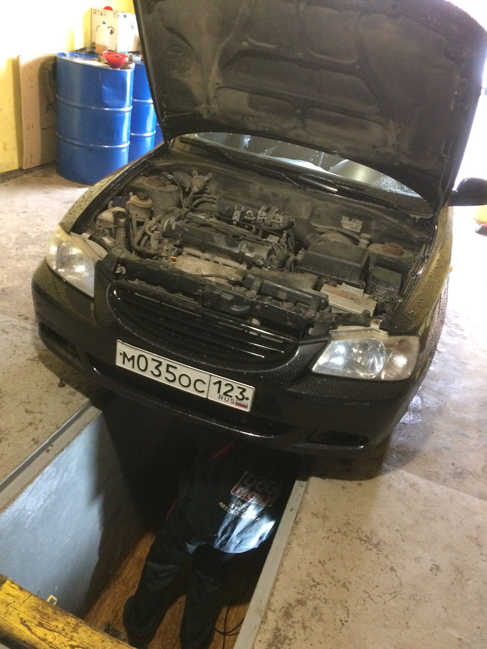 Замена масла — Hyundai Accent (2G), 1,5 л, 2005 года | расходники | DRIVE2