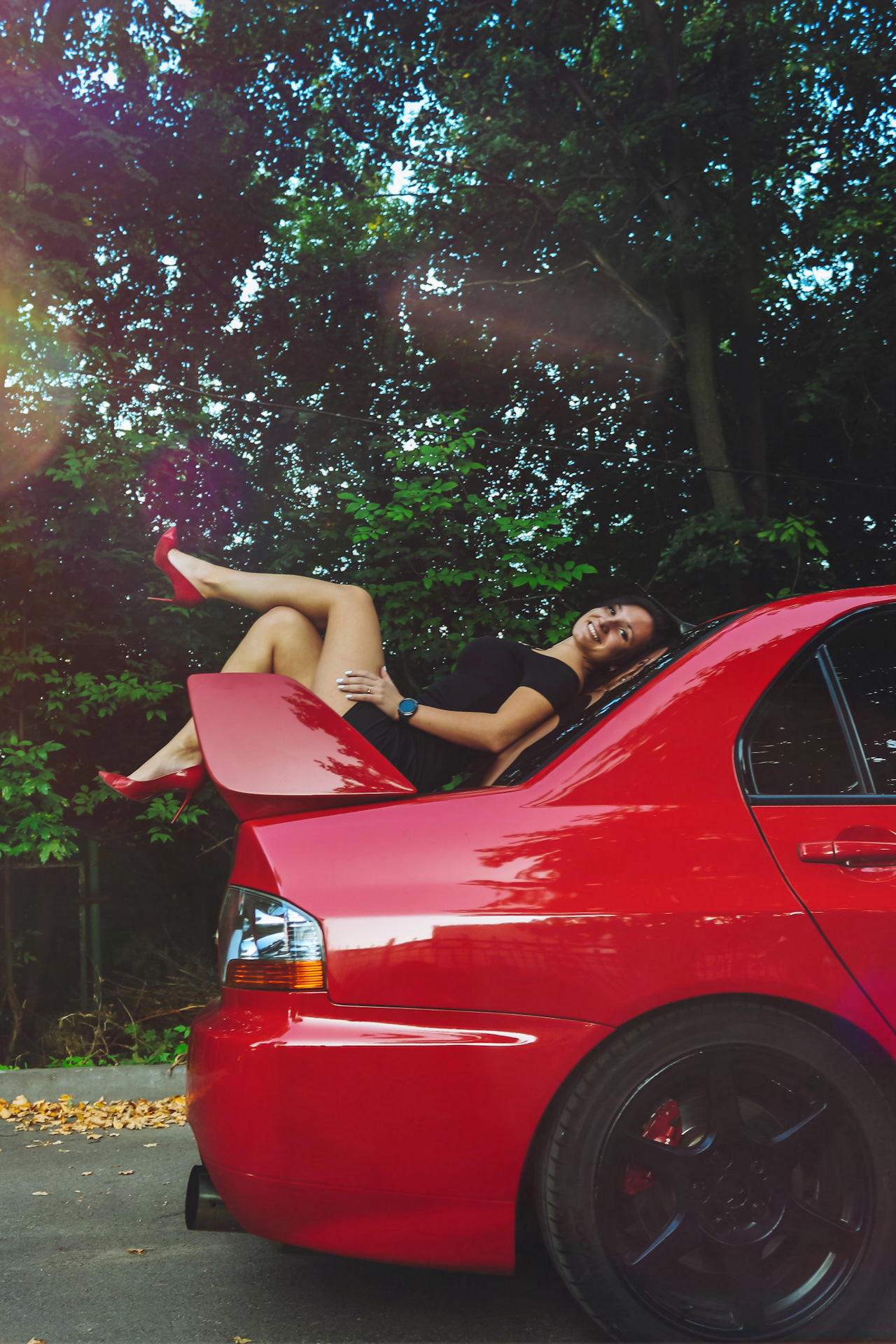 Mitsubishi Lancer 10 girl