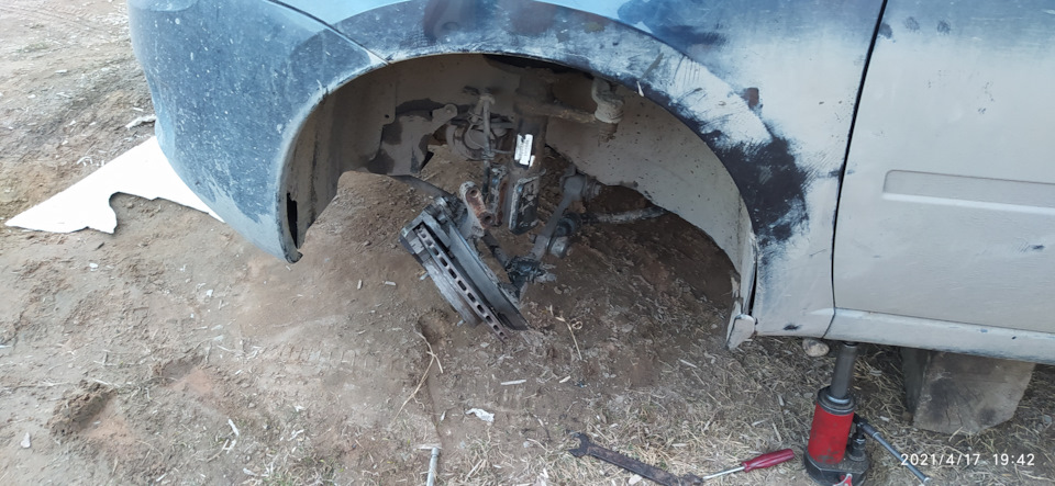 Снят привод — Lada Granta