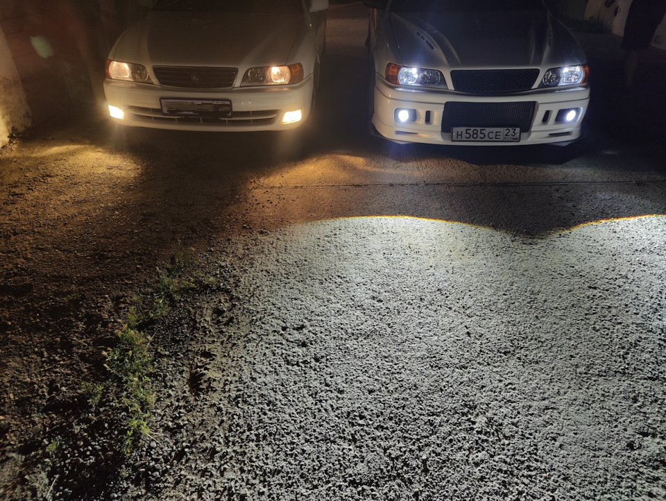 Туманки сэр — Toyota Chaser (100)