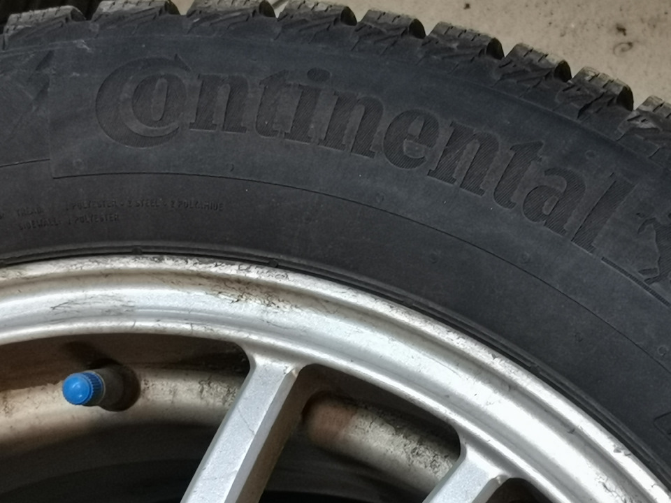 Колхозный отзыв о зимней шипованной резине Continental Ice Contact 2 ...
