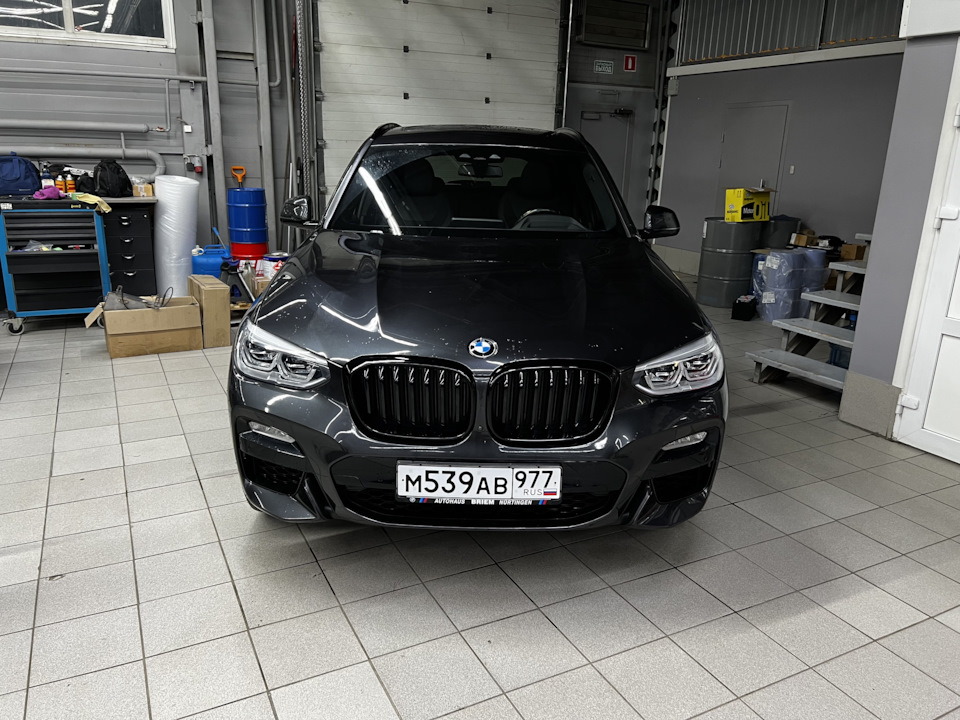 Черные ноздри имплантированы. — BMW X3 (G01), 3 л, 2019 года | стайлинг ...