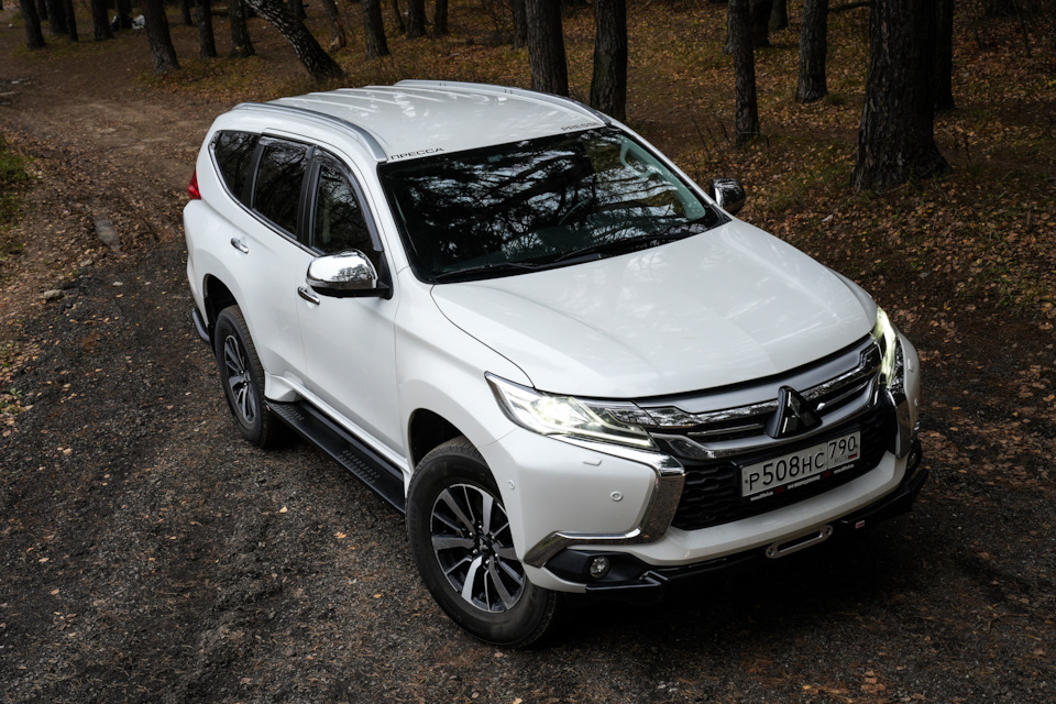 Силовые пороги на Pajero Sport 3 — РИФ на DRIVE2