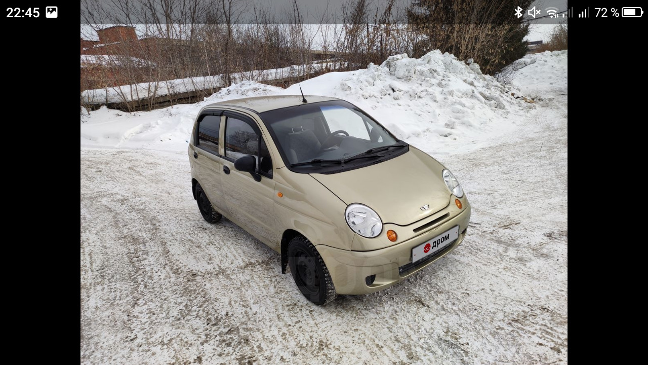 Daewoo Matiz (M100, M150) 0.8 бензиновый 2007 | 