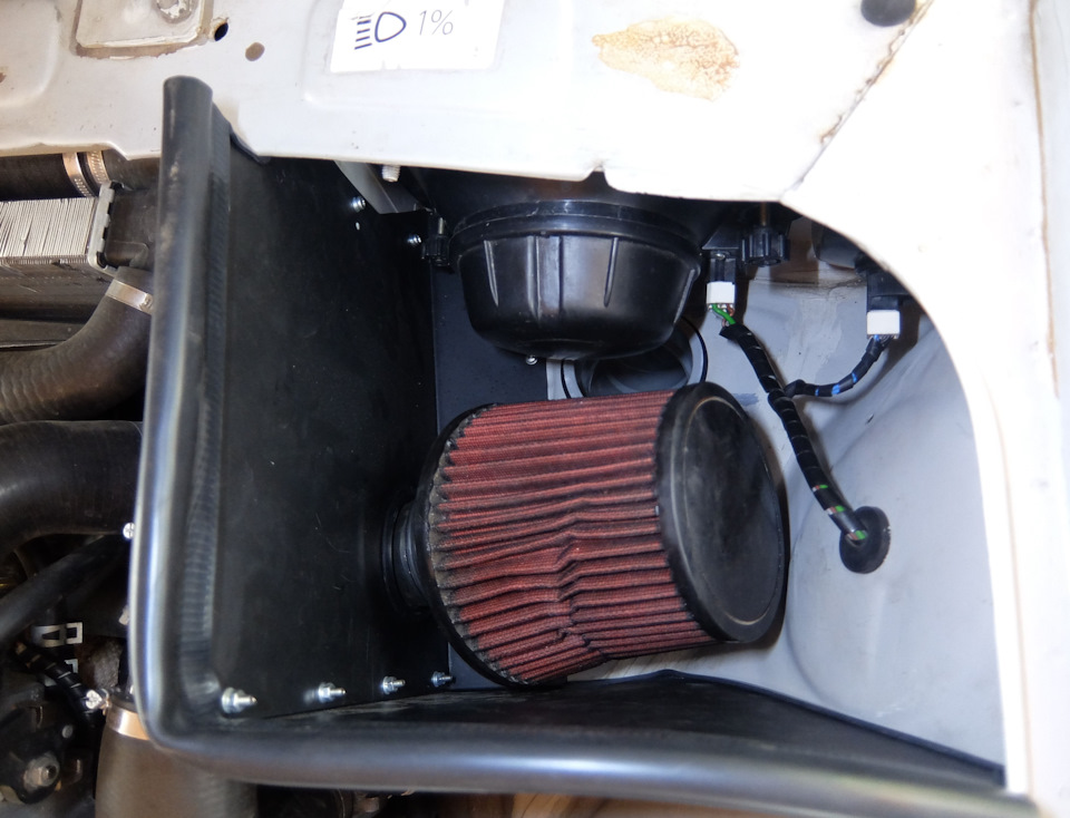 Холодный впуск — Lada 21041, 1,6 л, 2007 года | своими руками | DRIVE2