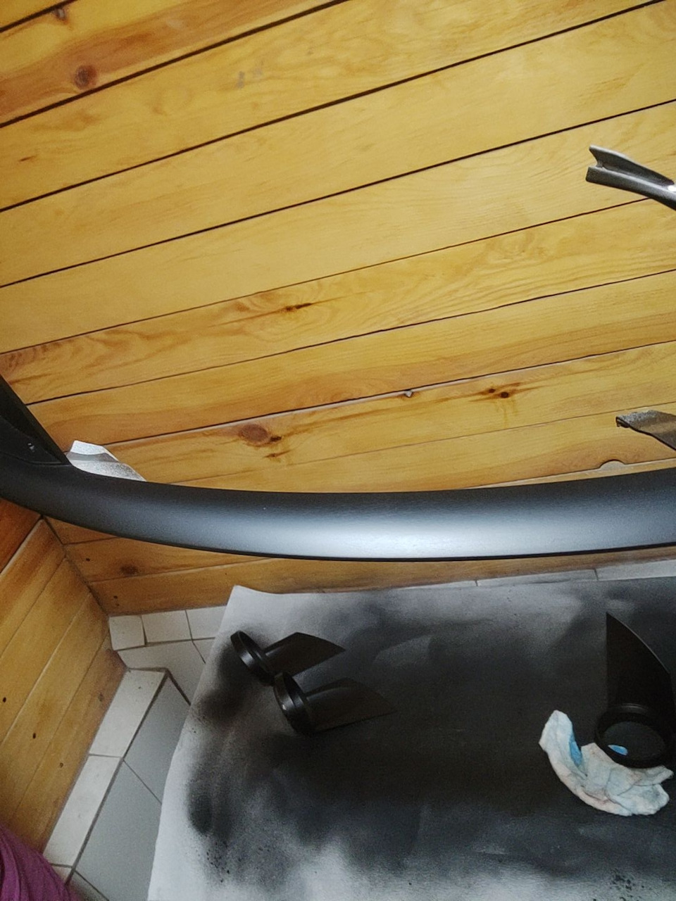 Черный мат — Audi Q7 (1G)