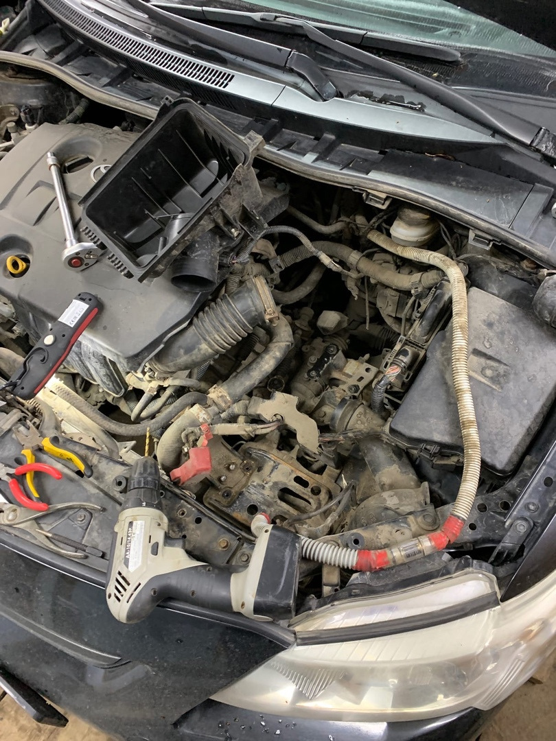 замена втулок МКПП — Toyota Corolla (140/150), 1,6 л, 2008 года ...