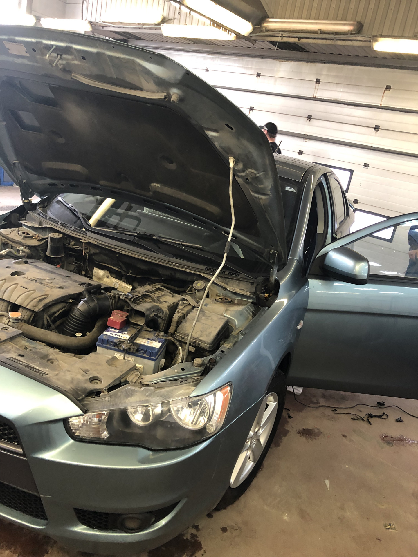 Ставим Сигнализацию StarLine A93 — Mitsubishi Lancer X, 1,8 л, 2008 ...