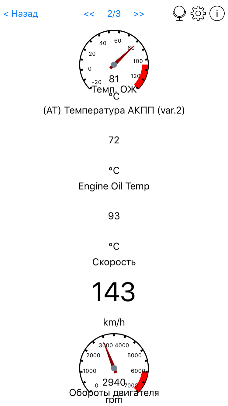 Температура коробки