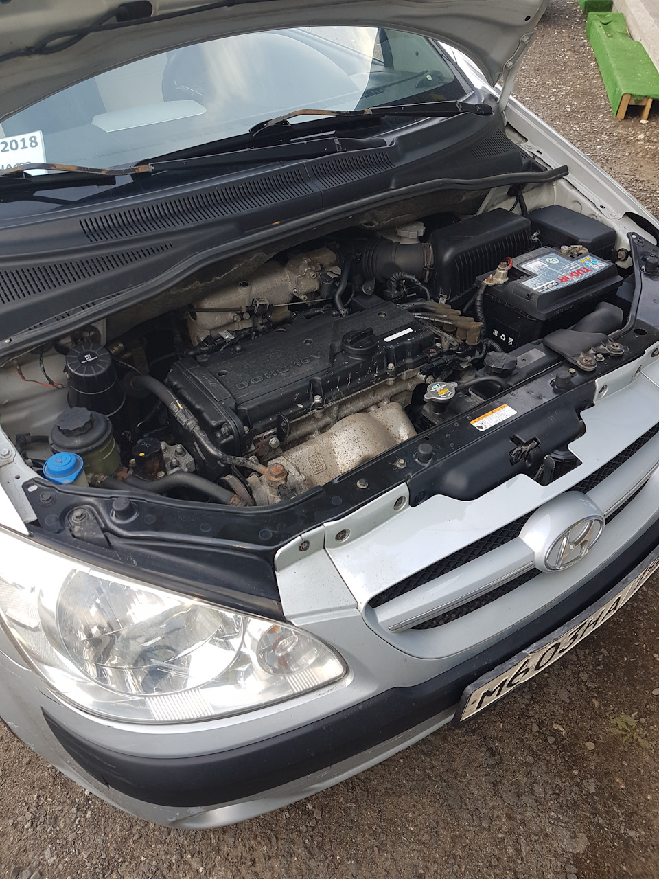 Помыл радиаторы — Hyundai Getz, 1,4 л, 2010 года | визит на сервис | DRIVE2