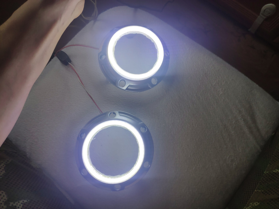 Ангельские глазки или как поменял накладки птф и прокачал их ...