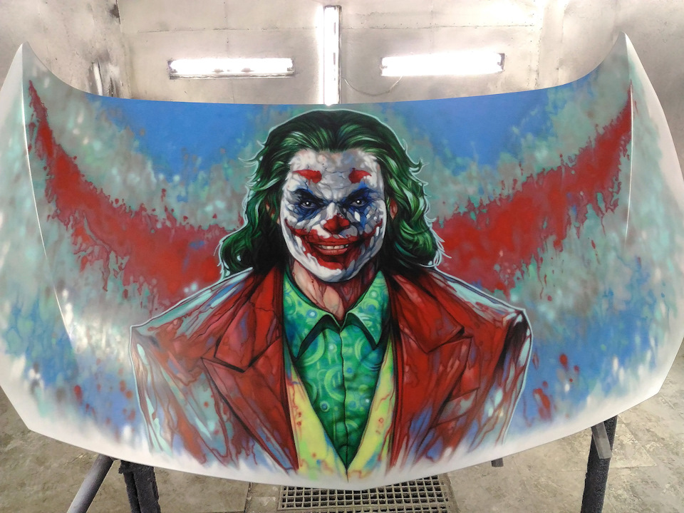 Аэрография Джокер. — DRIVE2