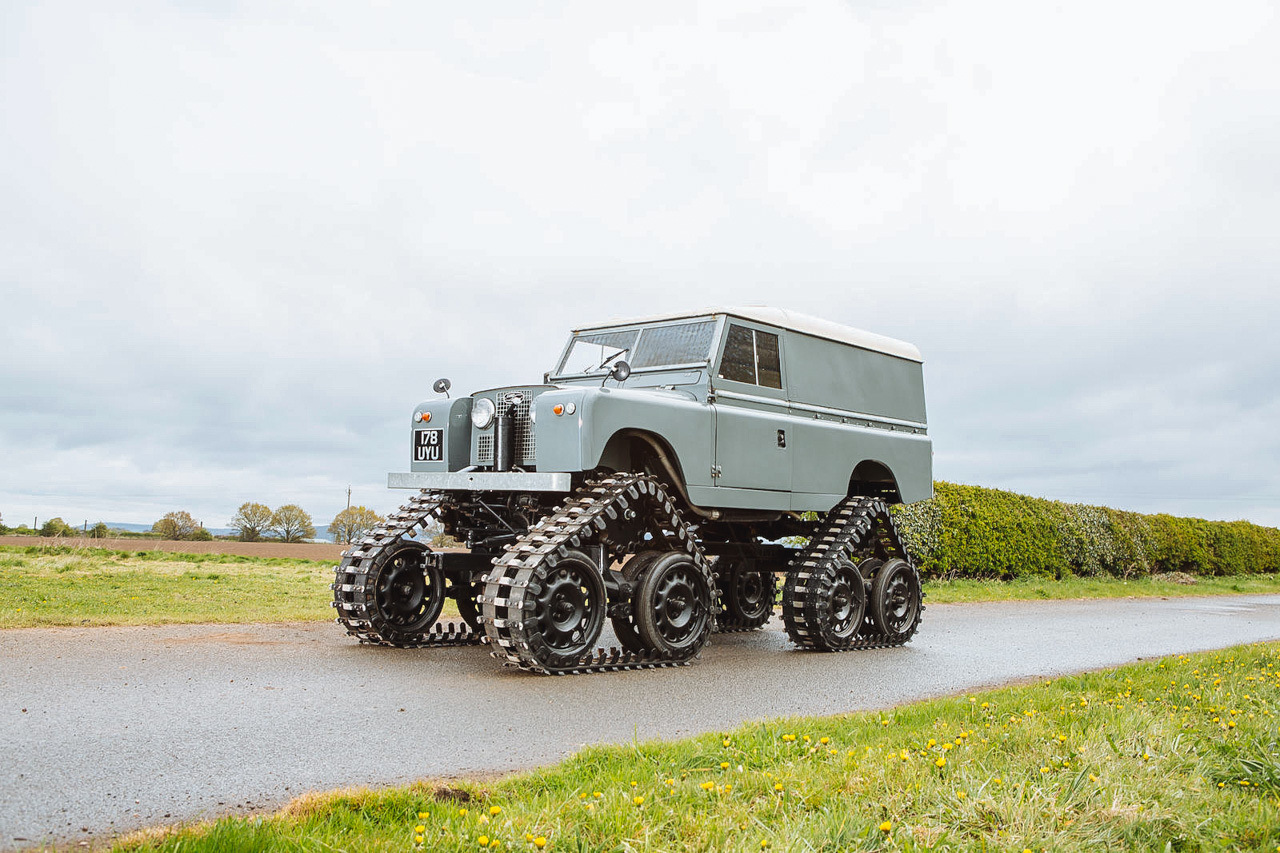 Land Rover 109 гусеничный