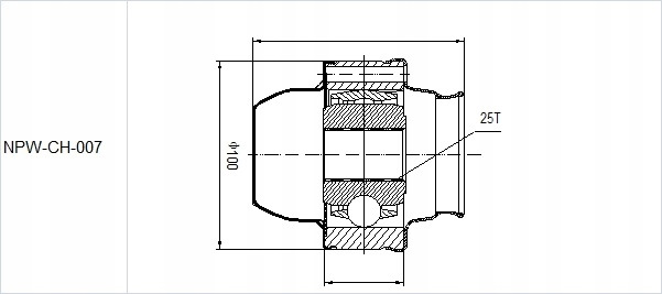 Фото в бортжурнале SsangYong Musso. Запчасти на фото: NPWCH007