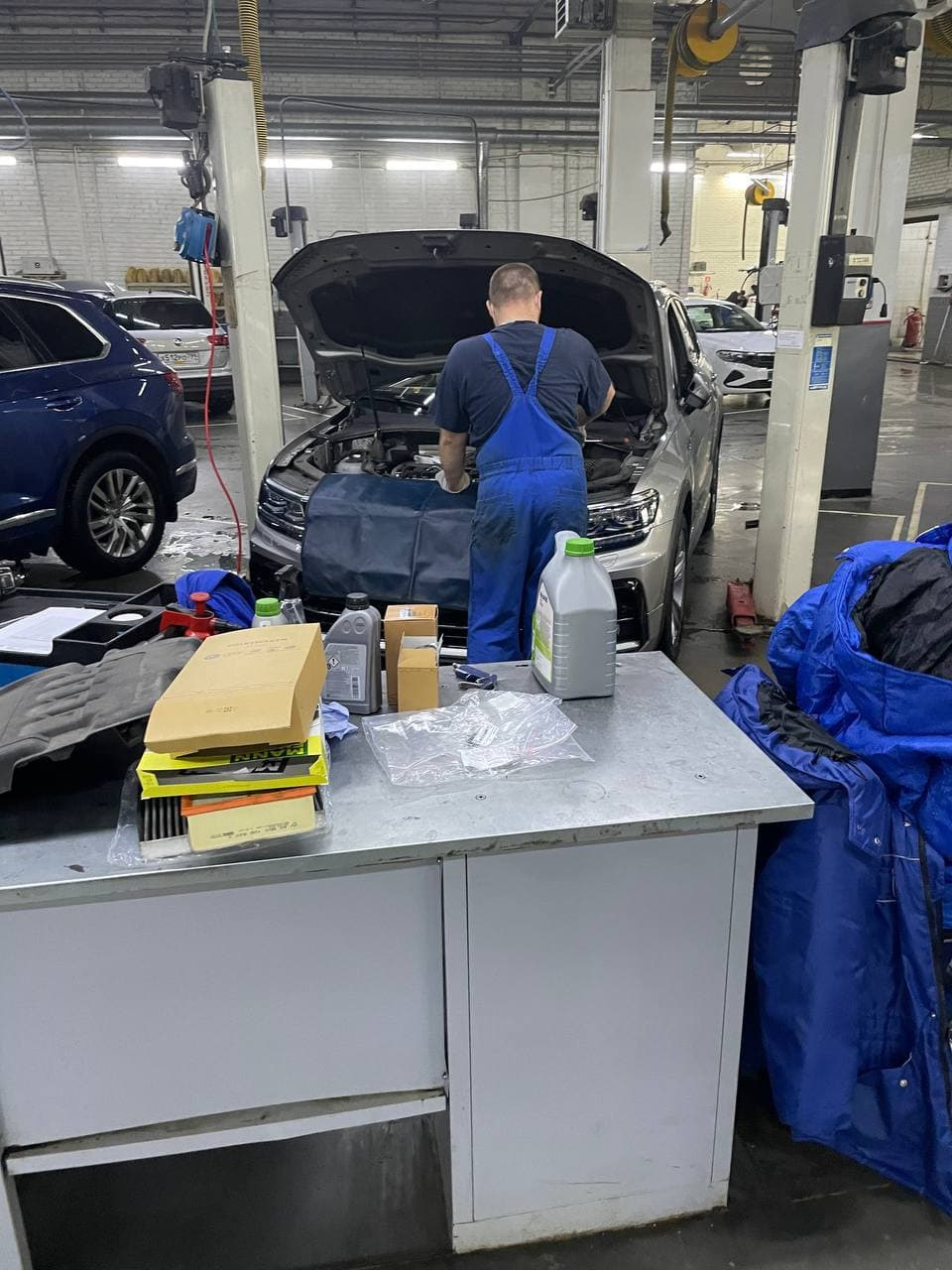 Замена масла в халдексе — Volkswagen Tiguan (2G), 2 л, 2019 года ...