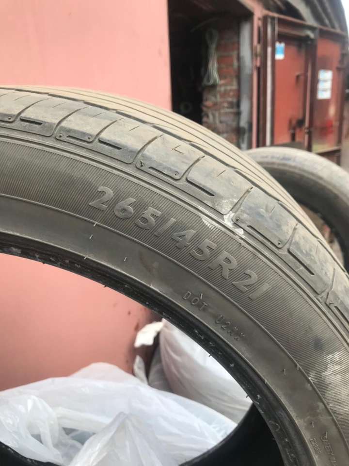 Шины летние Dunlop 265/45 R21 на Land Rover Discovery IV, Jaguar F-Pace ...
