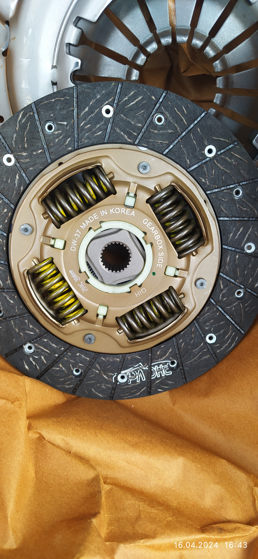 Замена сцепления из за того что зашумел выжимной подшипник — Daewoo Nexia (N150), 1,6 л, 2012 ...