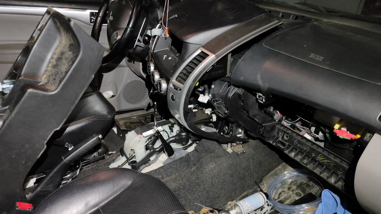 Климат контроль паджеро спорт