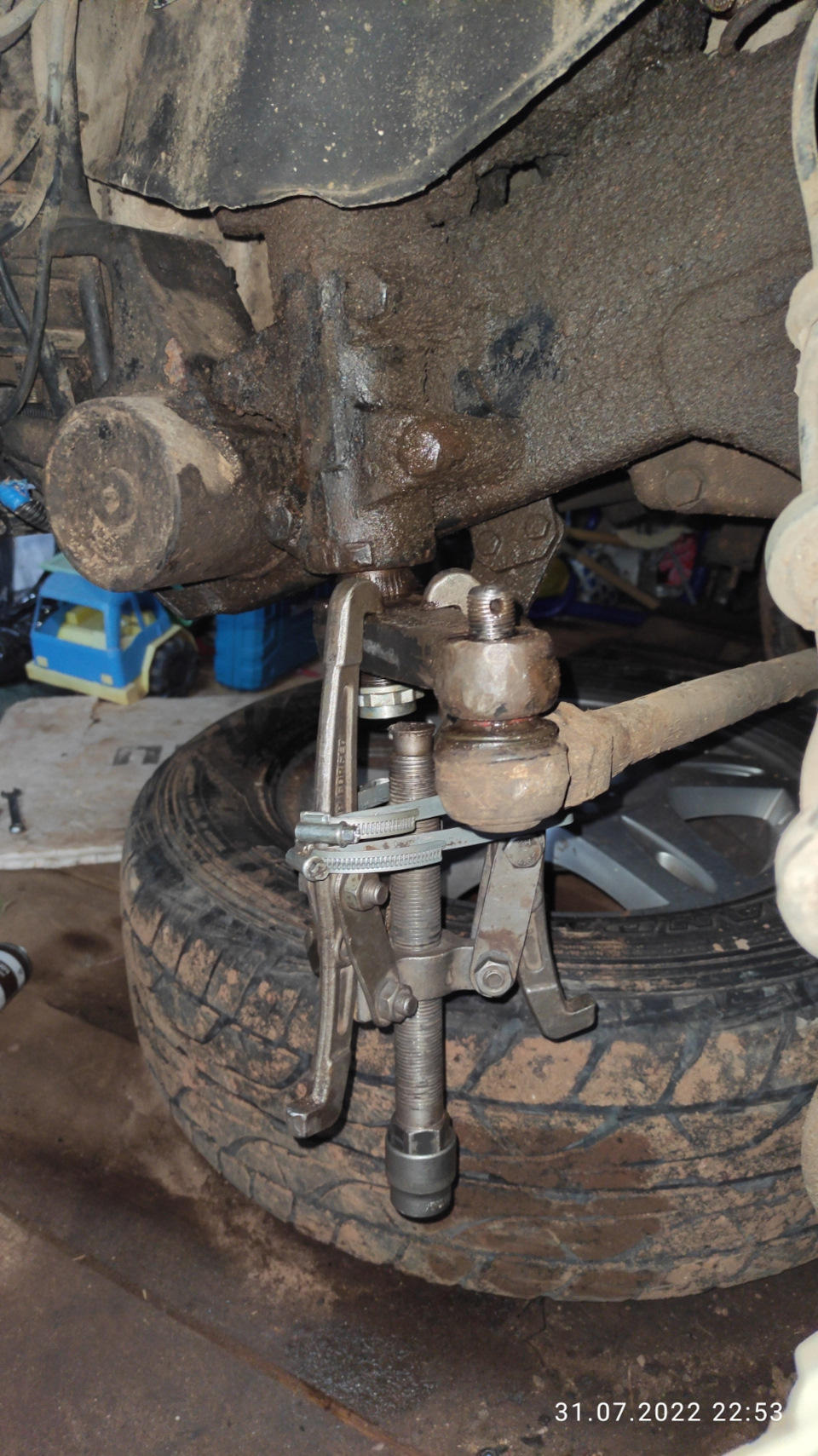 Как снять сошку — Mercedes-Benz G-Class (W463 1G), 3,2 л, 1995 года ...