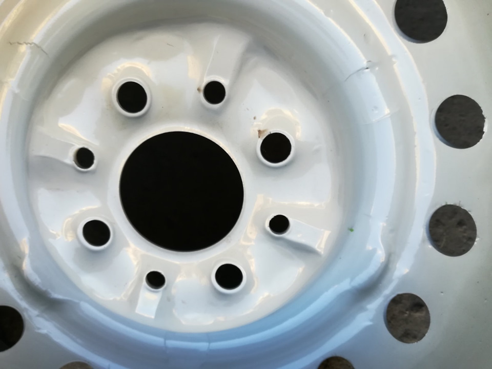 Покупка 3 бескамерных дисков от Ваз 2106 с ушками под колпак — Lada ...