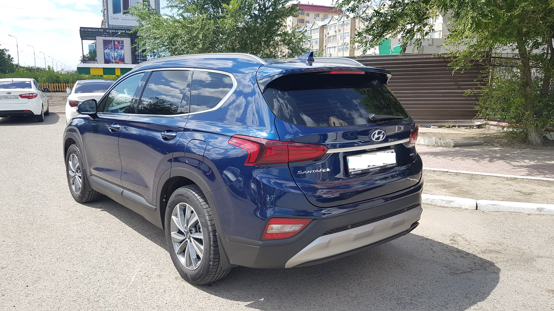 Hyundai Santa Fe (4G) 2.4 бензиновый 2019 | Турист на DRIVE2