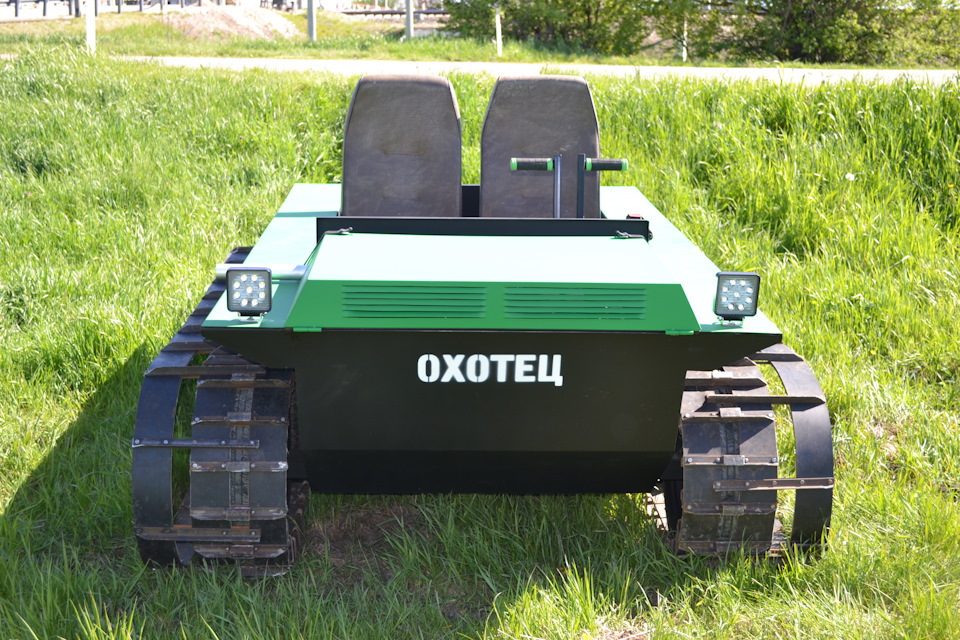 Расширители гусениц для езды по снегу и болоту Охотец — мини погрузчик ...