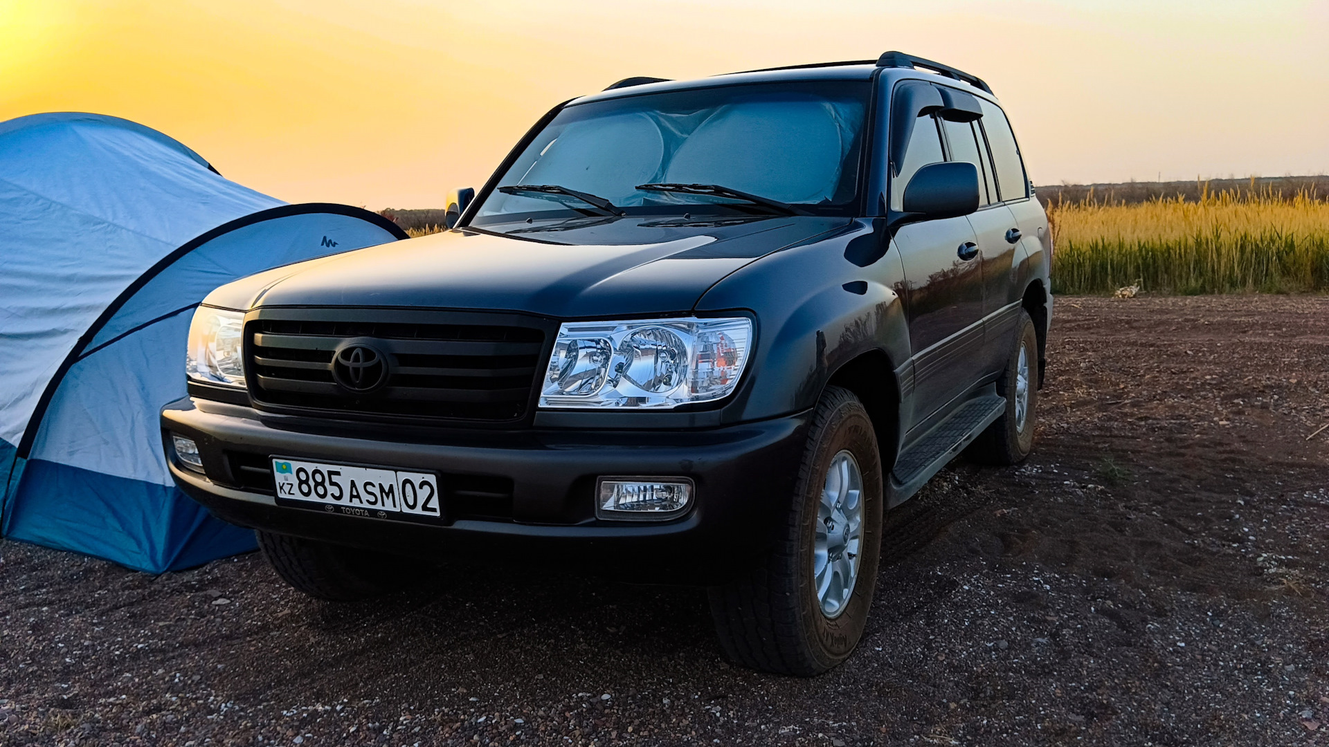 Toyota Land Cruiser 100 4.7 бензиновый 2003 | The Grey Knight на DRIVE2