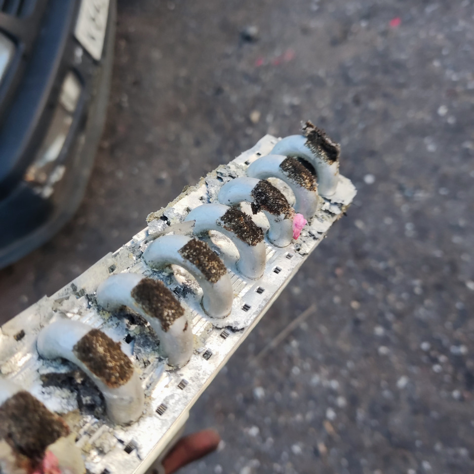 Разборка торпеды, проклейка заслонок ч. 1 — Volkswagen Vento, 2 л, 1991 ...