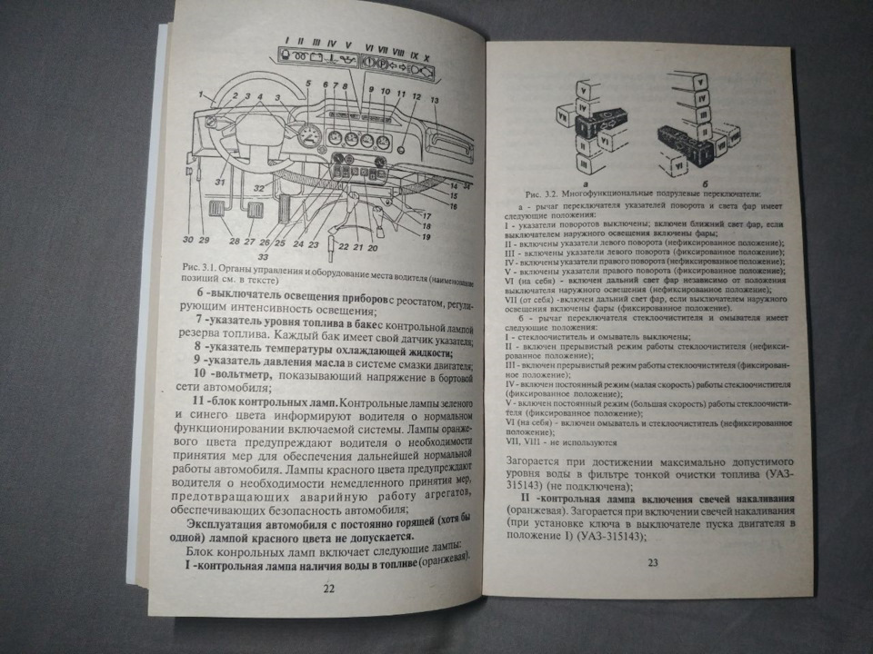 Photo from the logbook UAZ 3153
