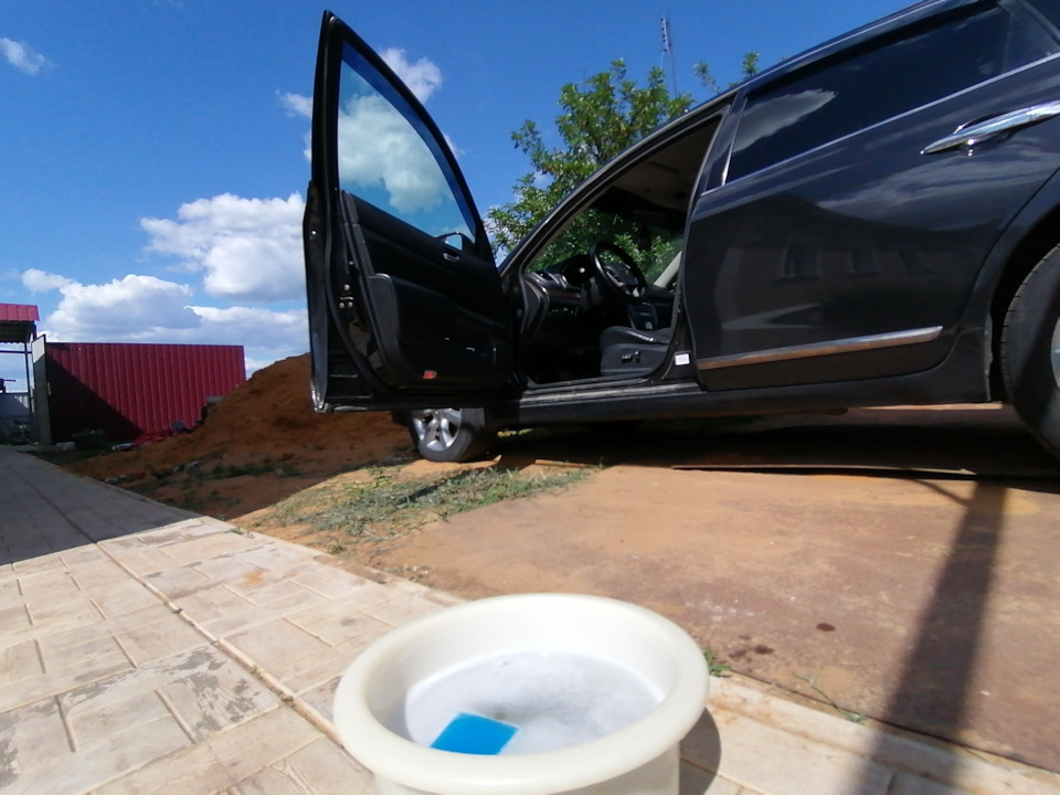 Установка каркасных шторок TROKOT и по мелочи))) — Nissan Teana (J32 ...